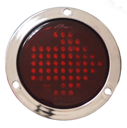 395 PLAFÓN TRASERO REDONDO 4" FLECHA 56 LEDS