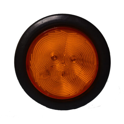 415 LATERAL REDONDO DE GOMA 2" 1/2   3 LED