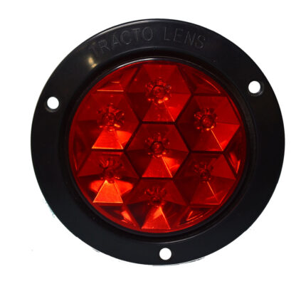 440 TRASERO REDONDO 4" PANAL   7 LED