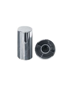 Capuchon cromado con  cuerda rosca.