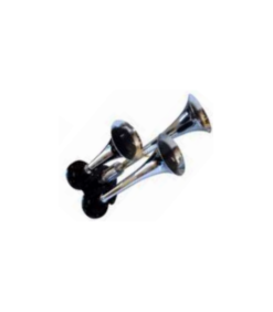 Corneta Metálica Triple  12-24 V