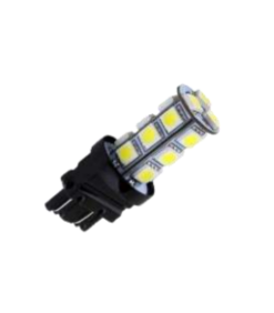Foco de hiperled 3157, 18  led con estrobo blanco.