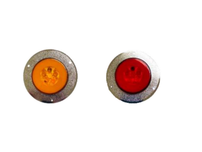 Plafón 2.5” aro de gel y centro  de led