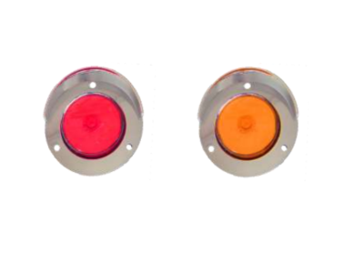 Plafon universal Luz Gel  lateral con víscera 2”