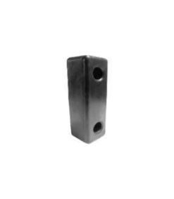 Tope de hule largo  angosto para remolque